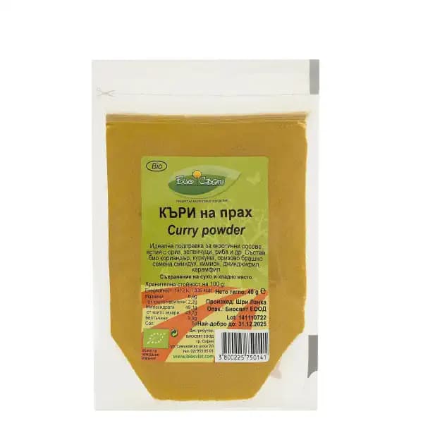 Био Къри на прах, Биосвят 40г